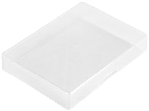 Kartenbox Sonderformat - transparent, Innenmaß: 95 x 70 x 15 mm