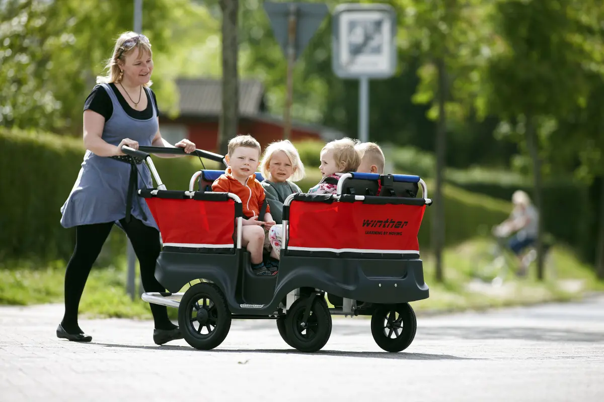 Winther® TURTLE Kinderbus Basic, 4 Kinder, 8900802