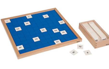 Montessori Hunderterbrett