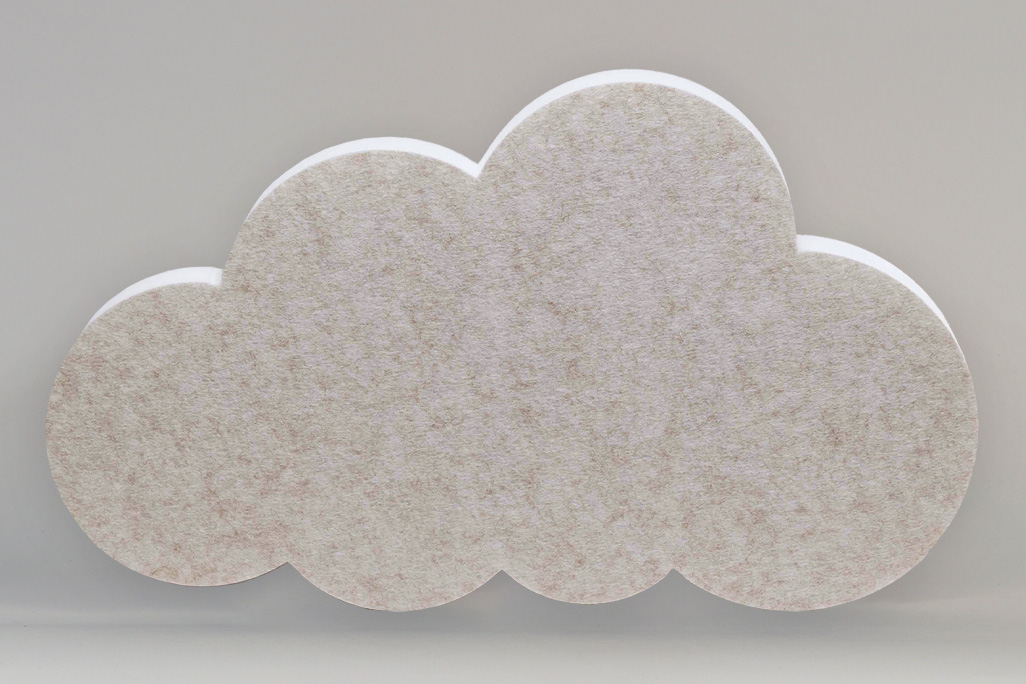 Schallschutz Akustikelement, Wolke Greige, soni ELEMENT cloud