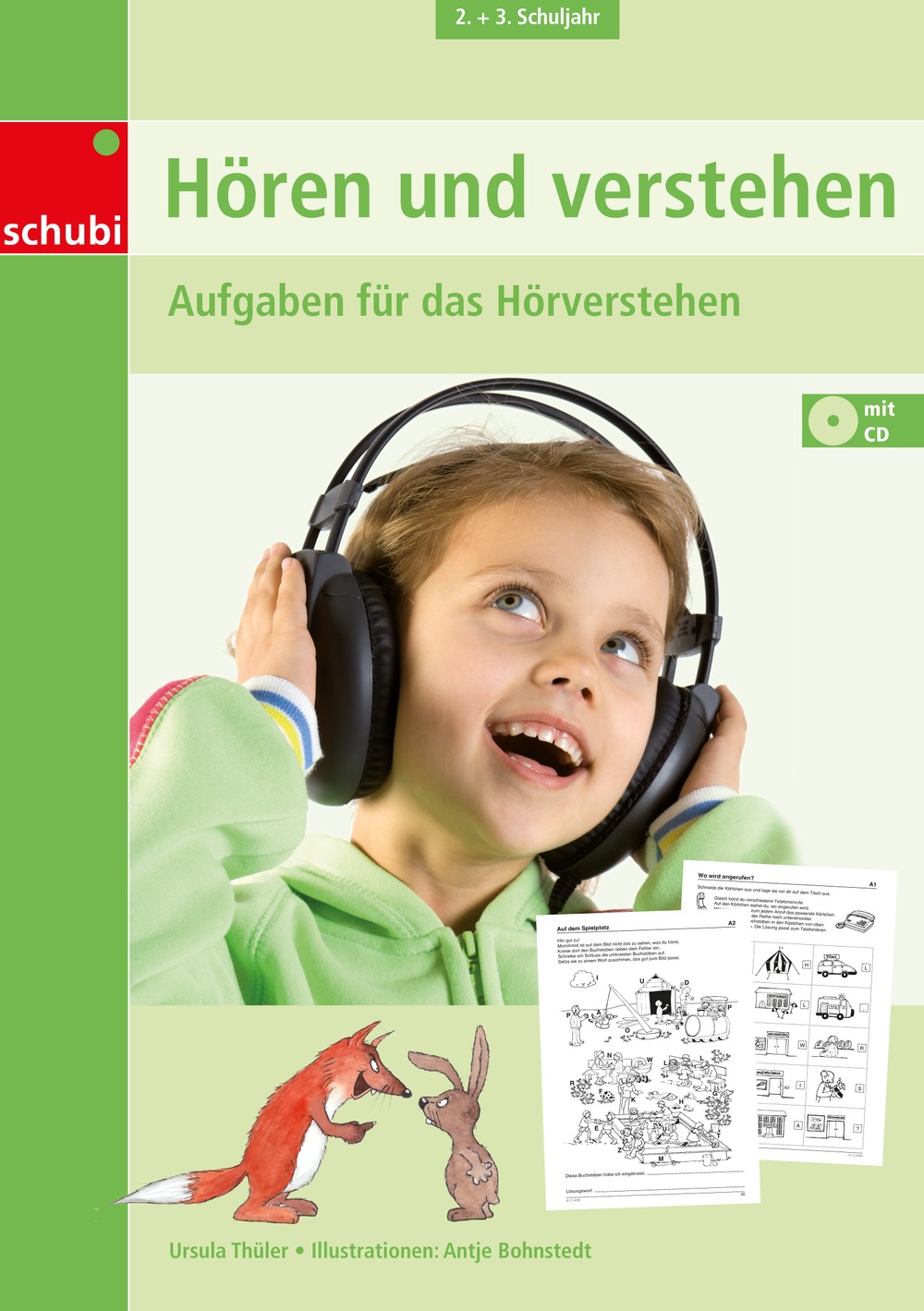 Hören und verstehen 3, Kopiervorlagen inkl. CD, 2.-3. Schuljahr