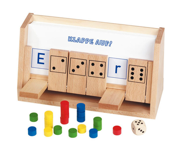 Klappe auf! mit 6 Klappen, Ratespiel, ab 5 Jahre