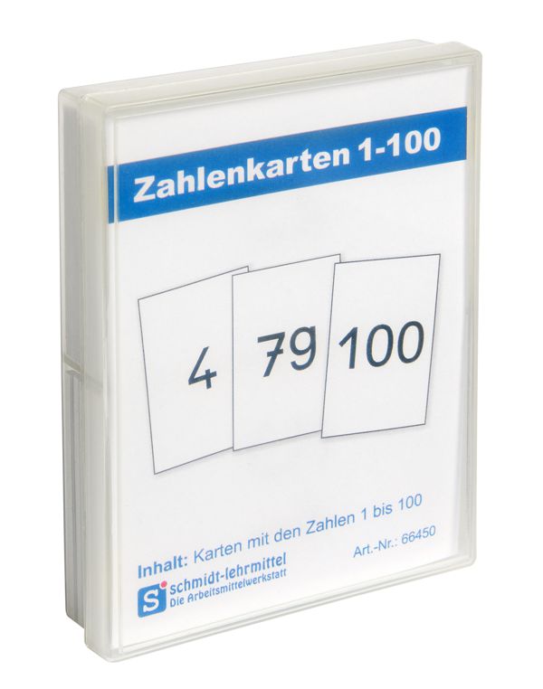 Zahlenkarten 1-100