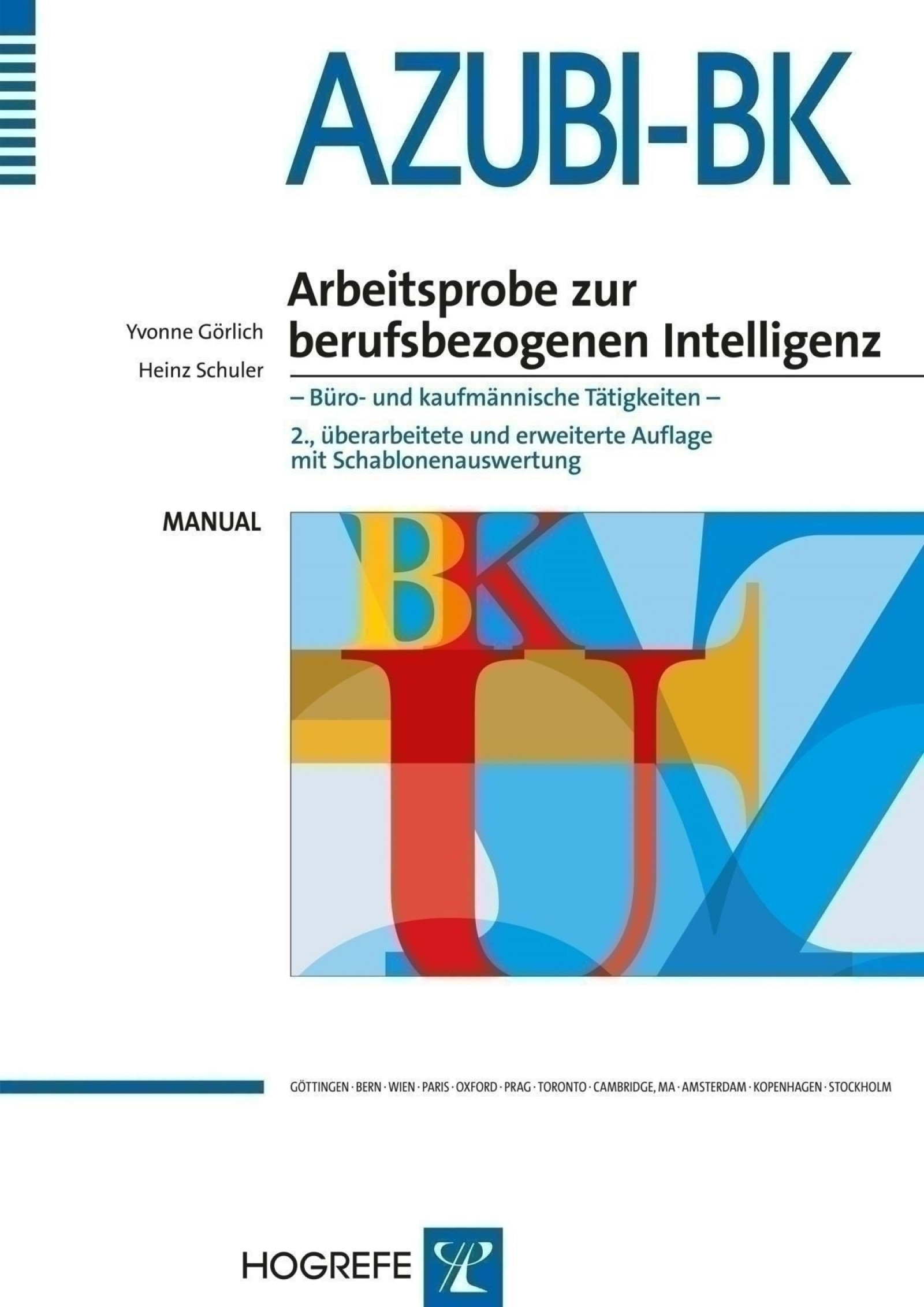 AZUBI-BK Schablonensatz A
