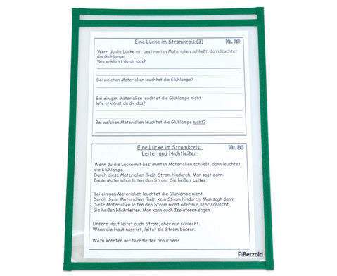Lerntaschen, 10er-Set, DIN A3, ab 5 Jahren