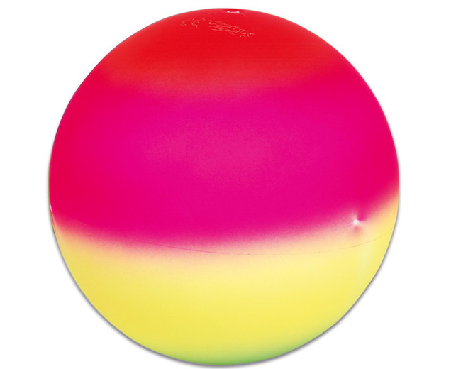 Regenbogenball Neon-Farben, Durchmesser 23 cm
