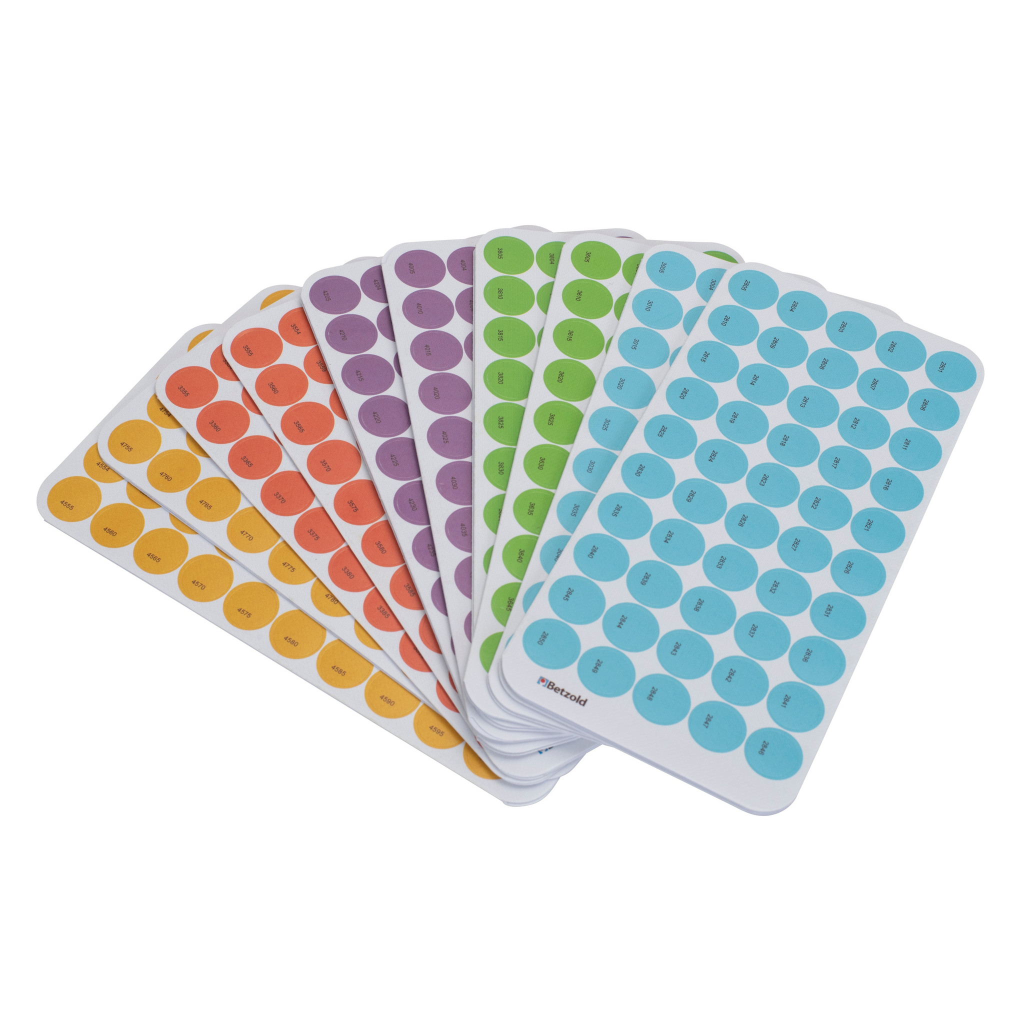 Tellimero EDU Stickerbogen-Set Rot