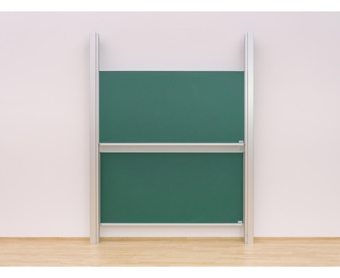 Pylonen-Doppeltafel, grün, 300x100 cm
