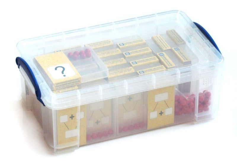 Klassensatz: Schüttelbox - rot