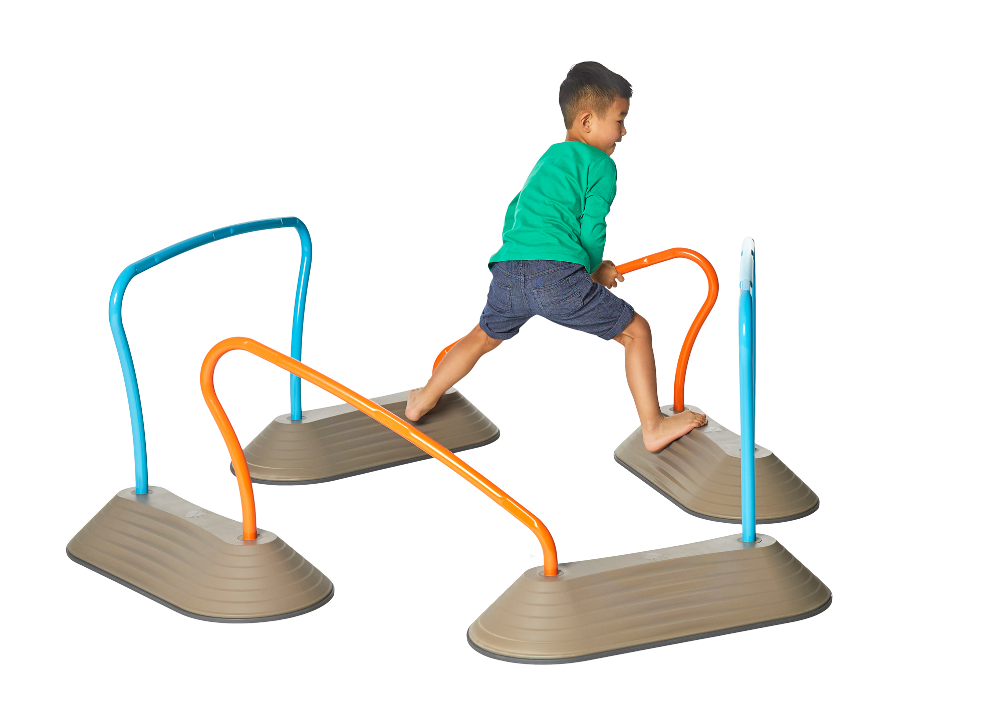 Mini Parkour - Hürde Diagonal 2er Set, 3-7 Jahre