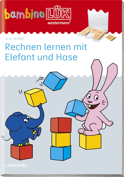 bambinoLÜK Erstes Rechnen mit Elefant und Hase, Heft, ab 4 Jahre
