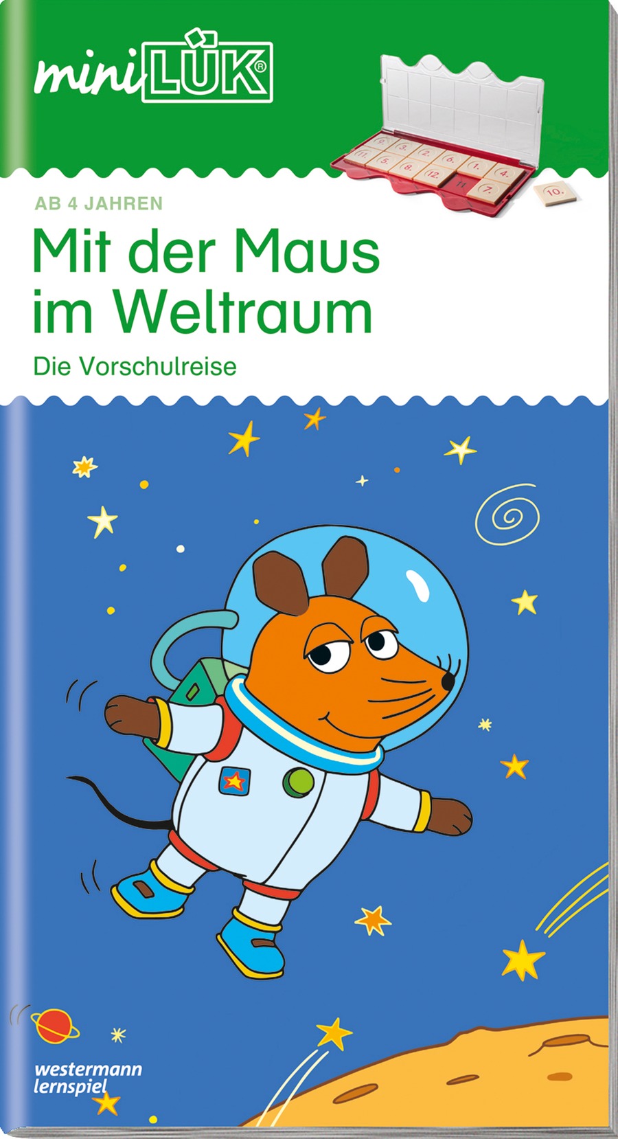 miniLÜK Mit der Maus im Weltraum, Heft, 4-5 Jahre