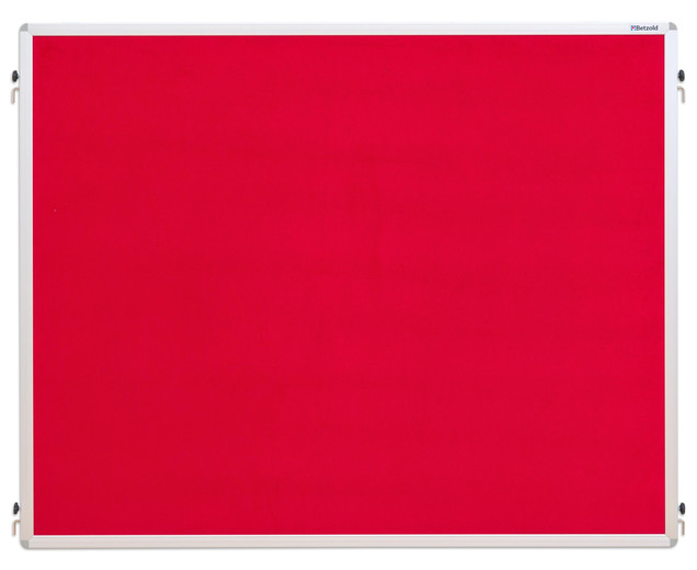Compra Stellwand Einhängetafel - Stoffbezug, 120 x 150 cm, rot (ohne Stative)