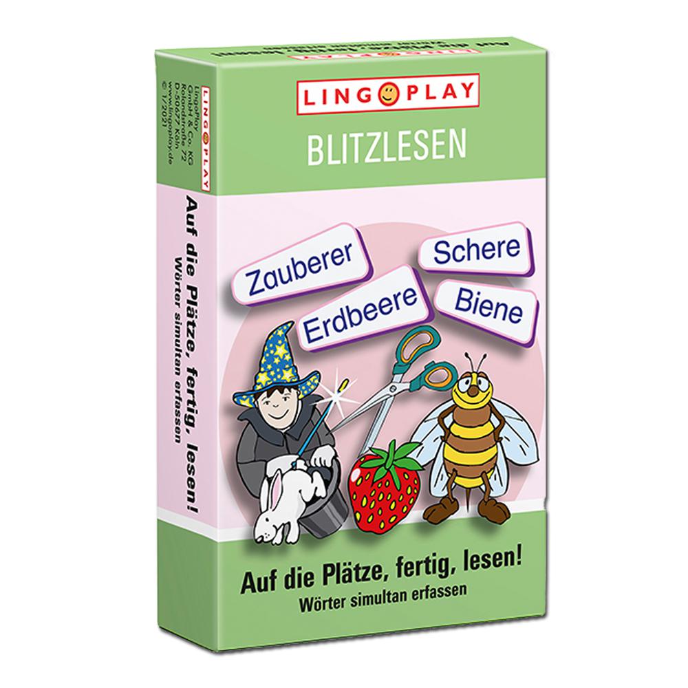 Auf die Plätze, fertig, lesen! - Wörter simultan erfassen, Lesespiel, ab 7 Jahre
