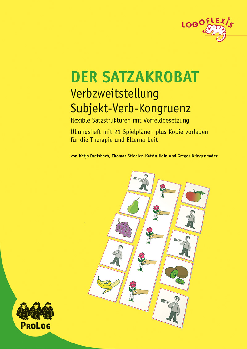 Der SATZAKROBAT, Übungsheft mit Kopiervorlagen, ab 3 Jahre