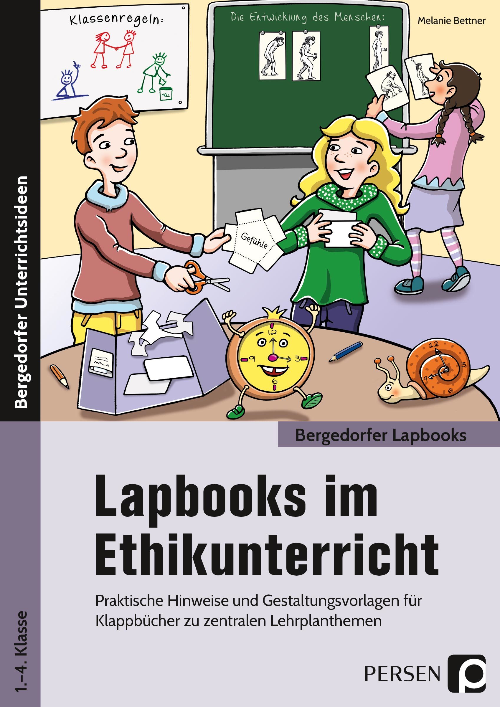 Lapbooks im Ethikunterricht, Buch, 1. bis 4. Klasse