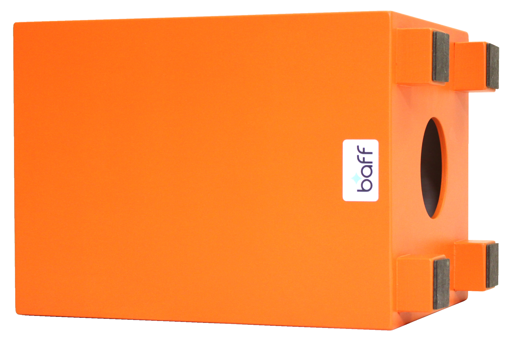 Kinderhocker mit Trommelfunktion, orange, Sitzhöhe 38cm, 5-9 Jahre