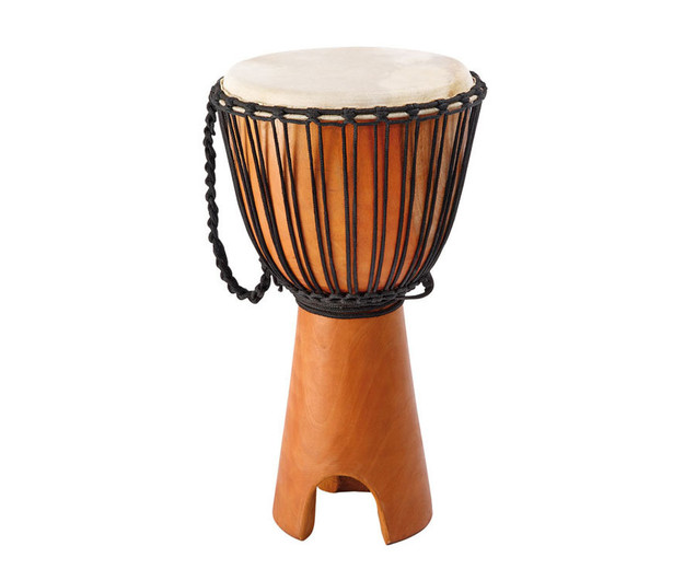 bel-O-ton Djembe mit Standbeinen 65 hoch, Percussionsinstrument, ab 3 Jahre