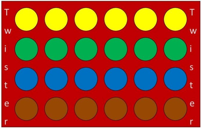 Teppich Twister, Spielteppich