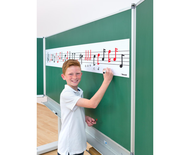 Magnetisches Notensystem 195 cm x 27 cm, ab 4 Jahre