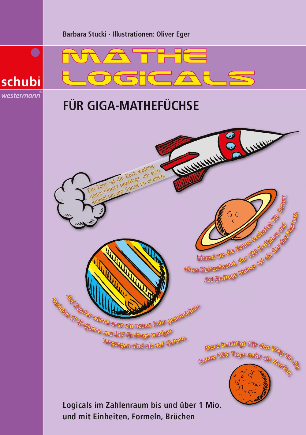 Mathe-Logicals für Gigafüchse, Mappe mit Logikrätseln auf 40 Arbeitsblättern, 7-9. Klasse