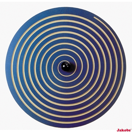 Wandkreisel-Set Spirale/Welle, je Ø 65 cm, inkl. einer Wandhalterung