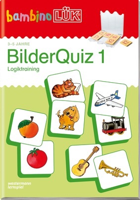 bambinoLÜK BilderQuiz 1, Übungsheft, 3-5 Jahre