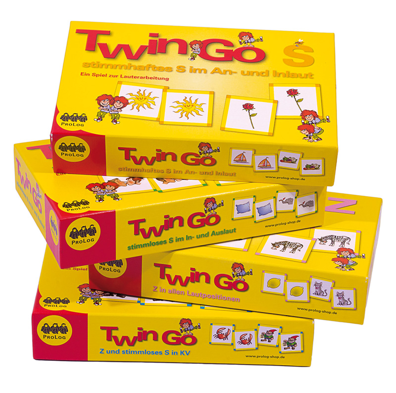 Twin Go S/Z im Paket, Sprachförderspiele, ab 4 Jahre