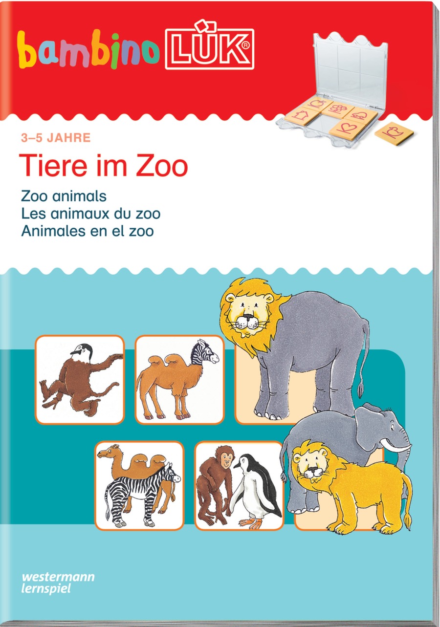 bambinoLÜK Tiere im Zoo, 3-5 Jahre