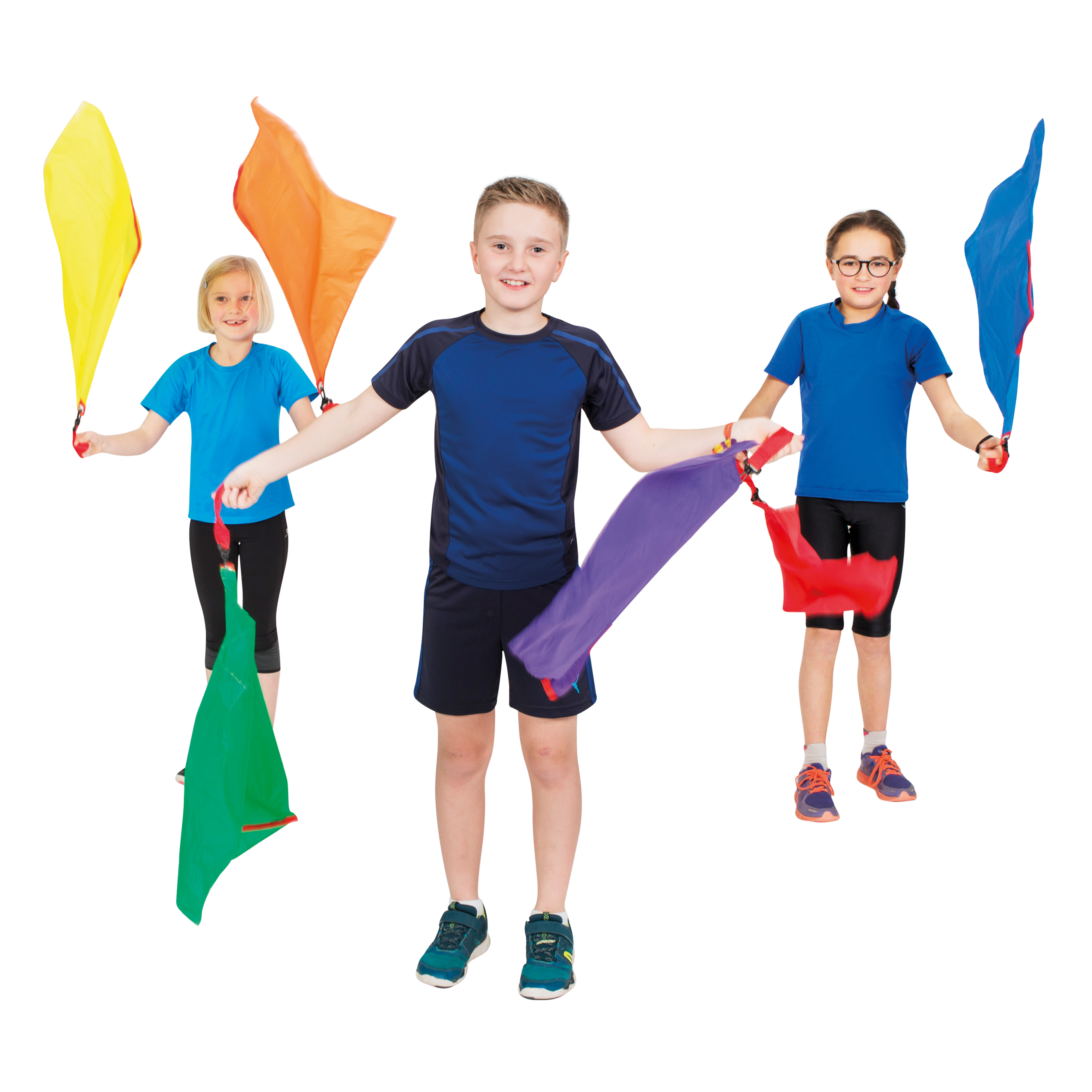 Spordas® RhythmFLAGS, 6er Set klein