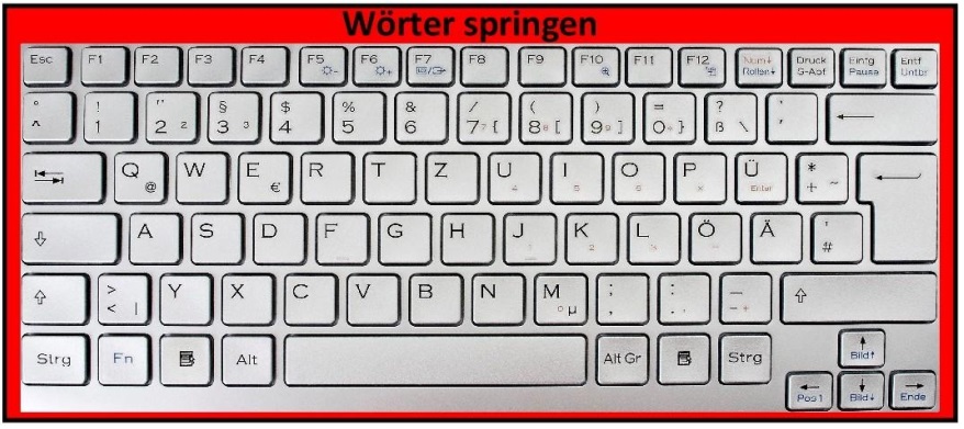 Sprungteppich Tastatur, IndoorMat