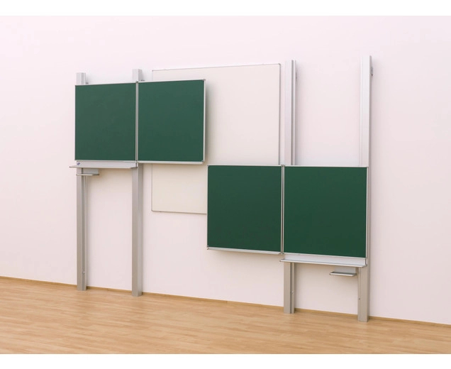 Pylonen-Doppelklapptafel grün 100x120 cm