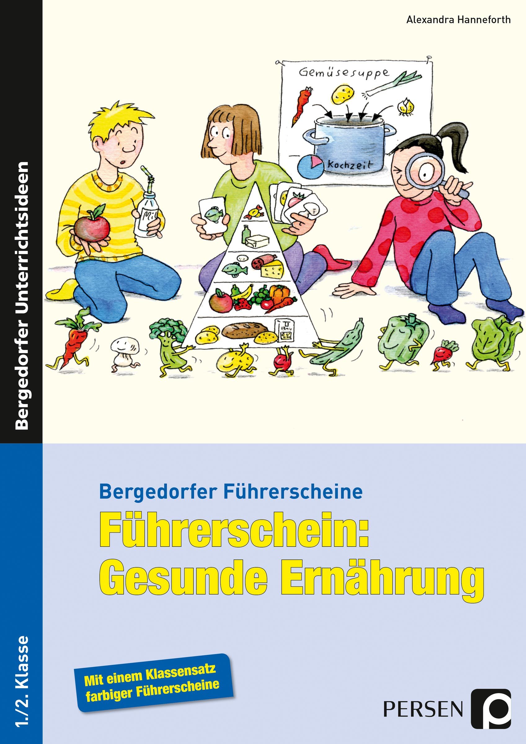 Führerschein: Gesunde Ernährung, Broschüre, 1.-2. Klasse