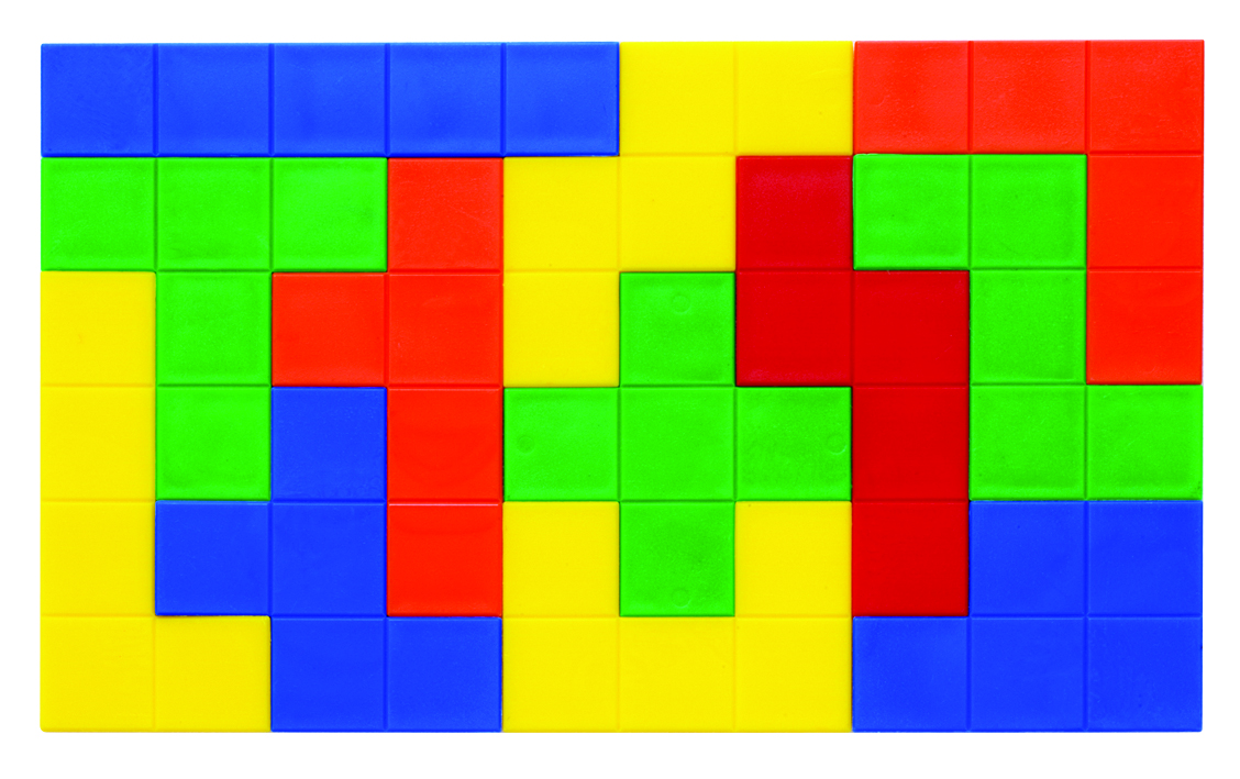 Pentominos, phantasievolles Legespiel, ab 4 Jahre