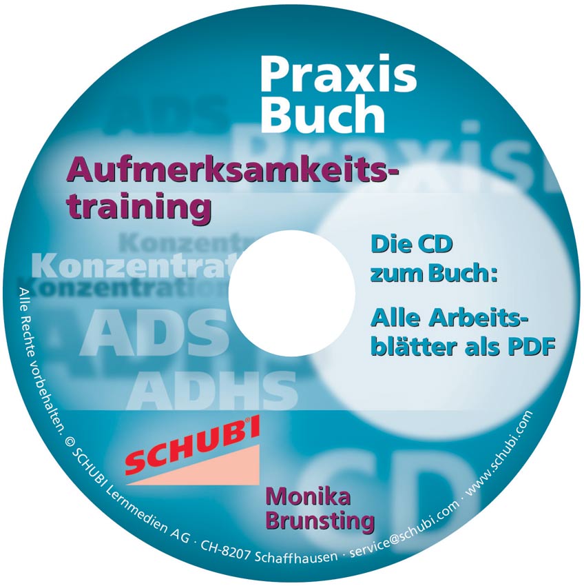 Aufmerksamkeitstraining - Praxisbuch, 4-12 Jahre