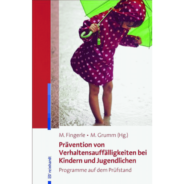 Prävention von Verhaltensauffälligkeiten bei Kindern und Jugendlichen, Buch