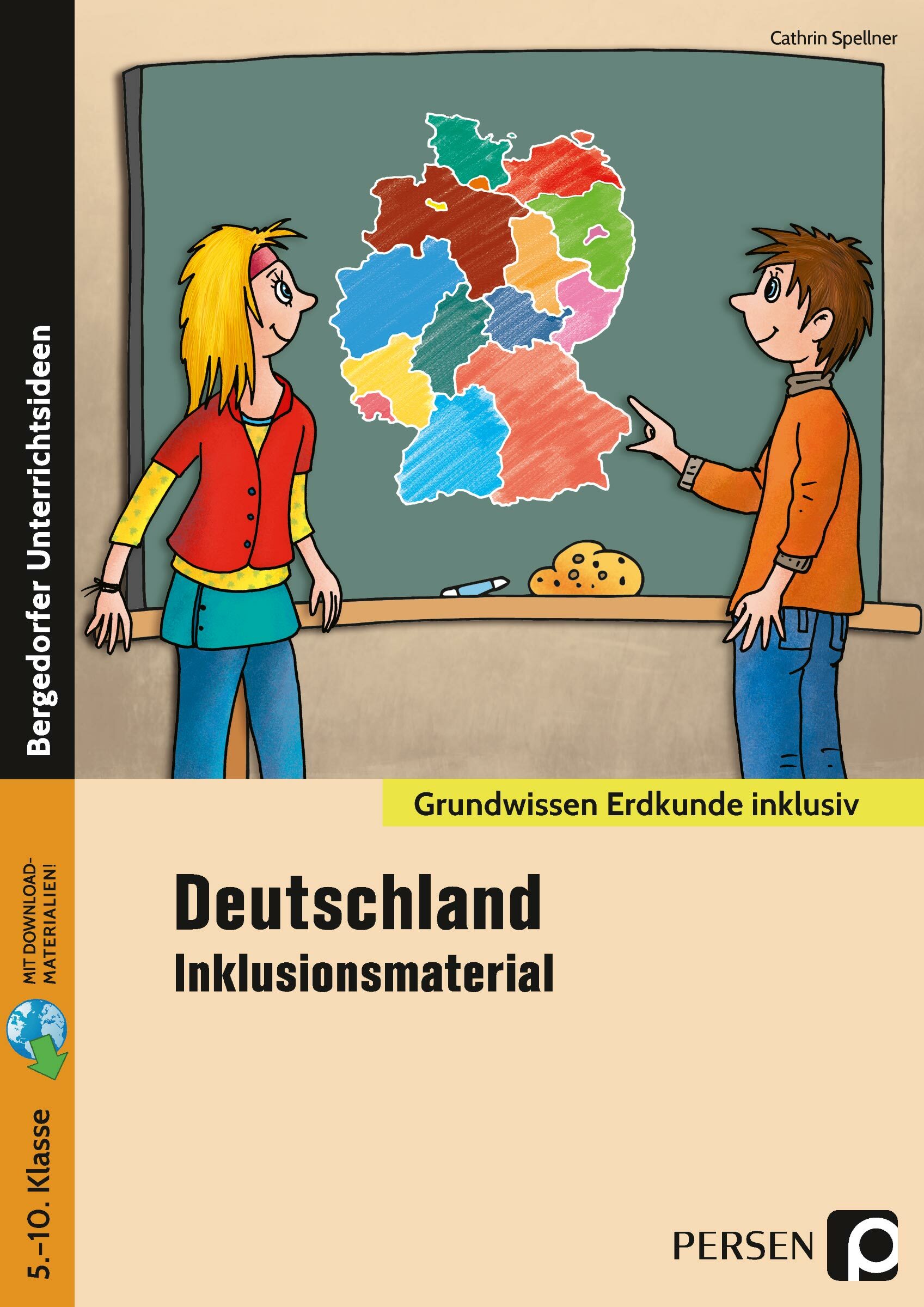 Deutschland - Inklusionsmaterial, Buch, Klasse 5-10