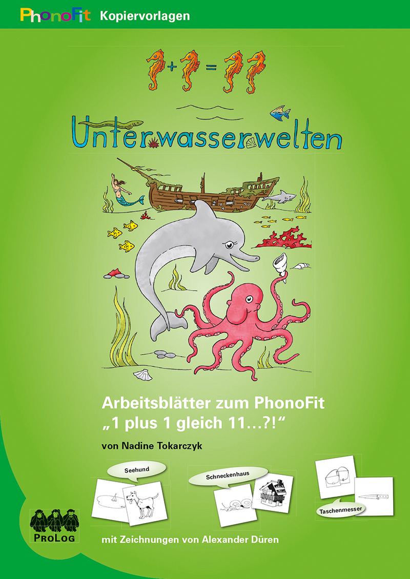 PhonoFit-Kopiervorlagenmappen: Unterwasserwelten, ab 5 Jahre