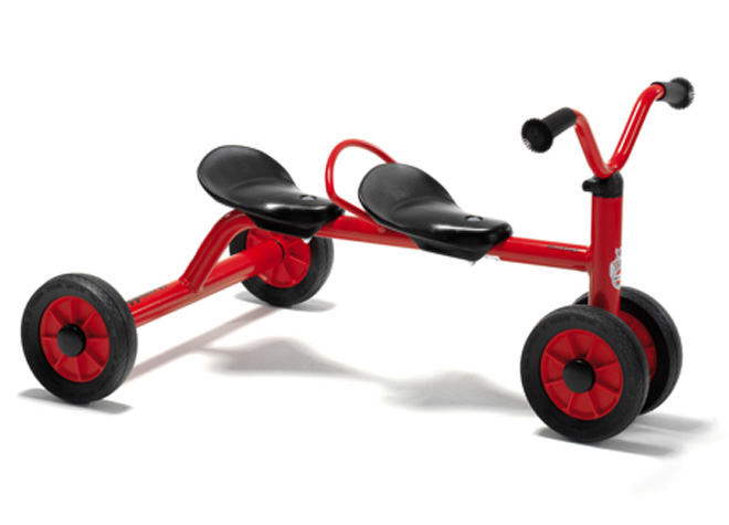 Winther® MINI VIKING Rutsch Dreirad für zwei 8600432