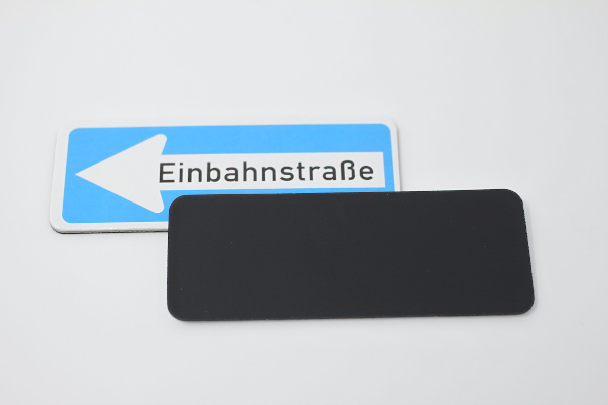 Verkehrszeichen, 64 Stück, magnetisch, aus MAG-Pap°