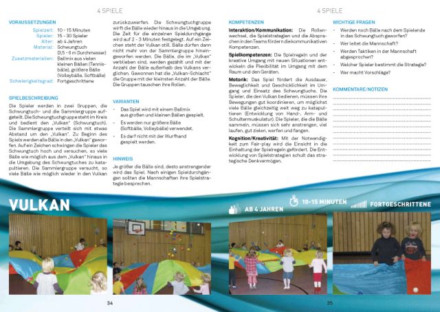 Gonge® Das Schwungtuch als Bewegungsinstrument, Buch