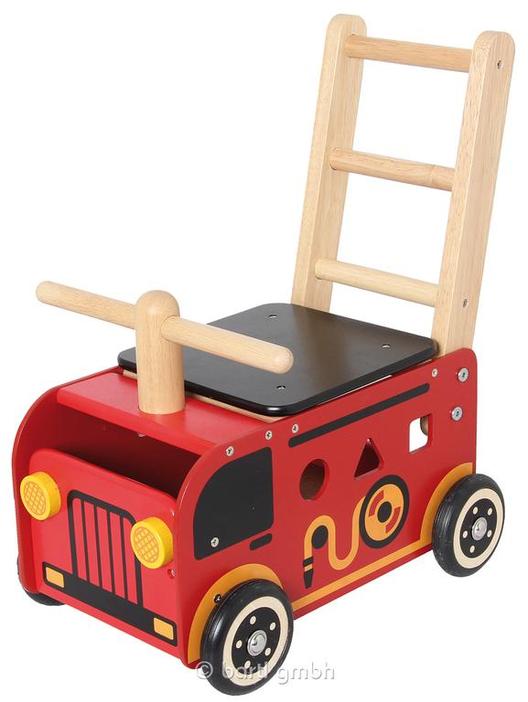 Schiebewagen Feuerwehr, ab 2 Jahre