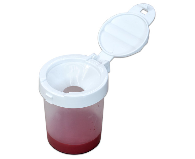 12 Farbbecher für Malwände