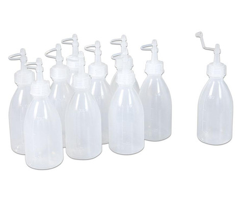 Transparenter Kleber mit 20 Leerflaschen 5000 g