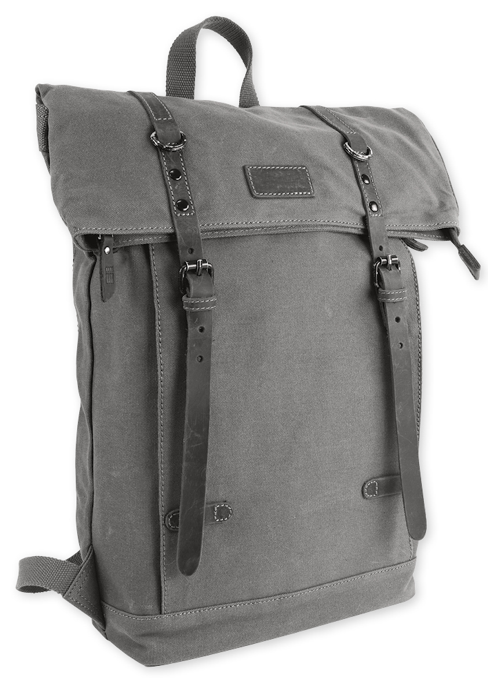 TimeTEX Lehrer-Rucksack Sacci Trend, steingrau