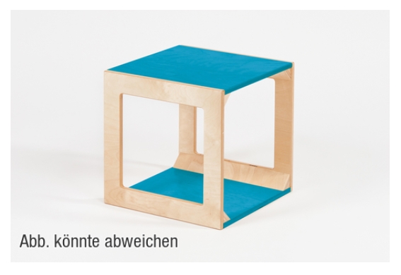 Spiel- und Krabbelwürfel türkis