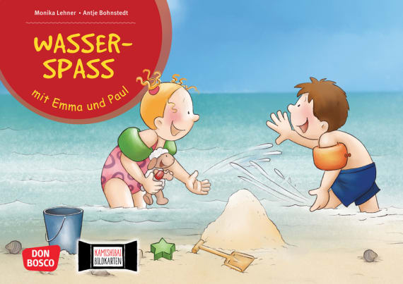Kamishibai Bildkartenset - Wasserspaß mit Emma und Paul, 1-5 Jahre
