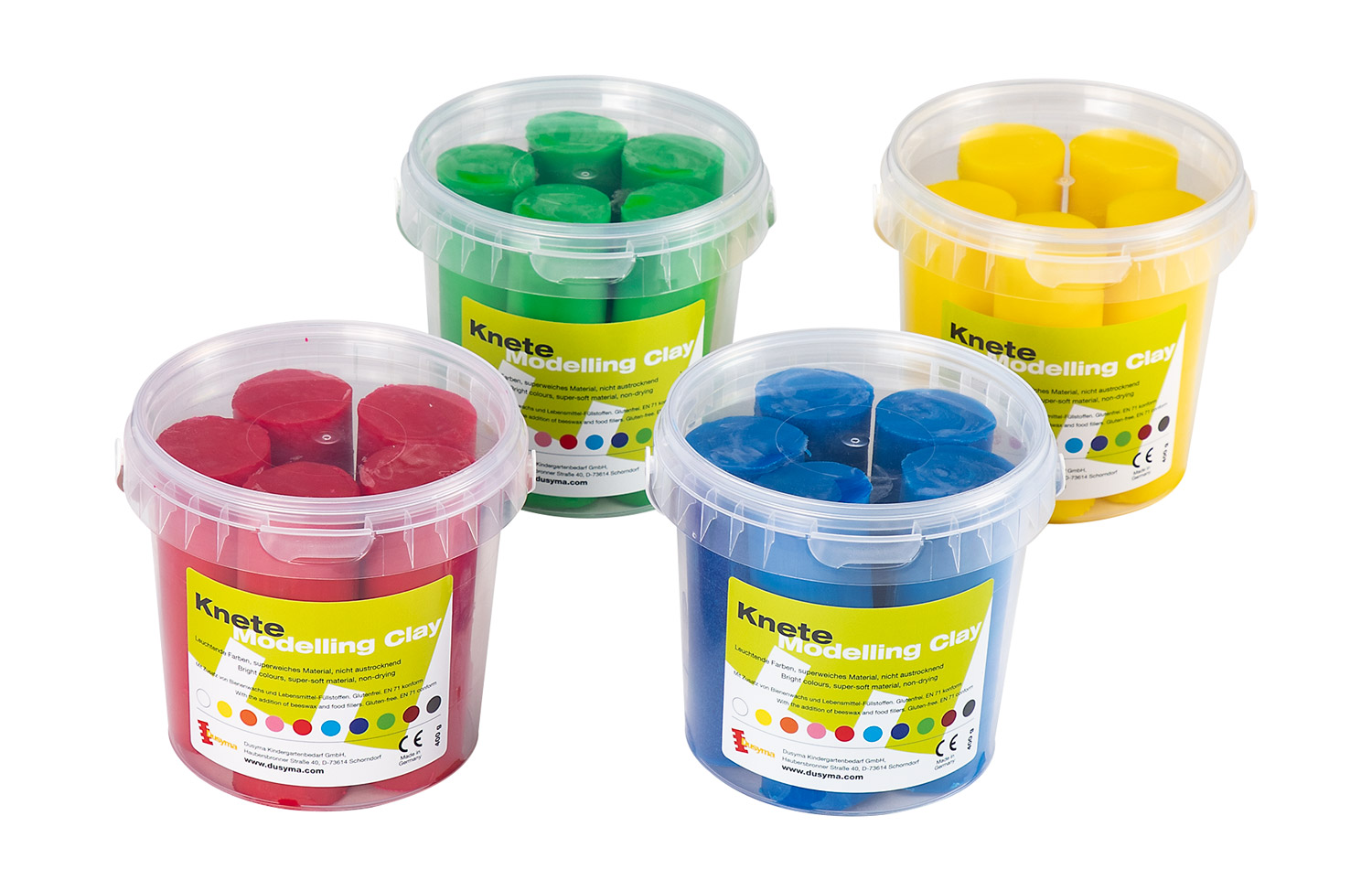 Dusyma Knete Set, Standard, ab 3 Jahre