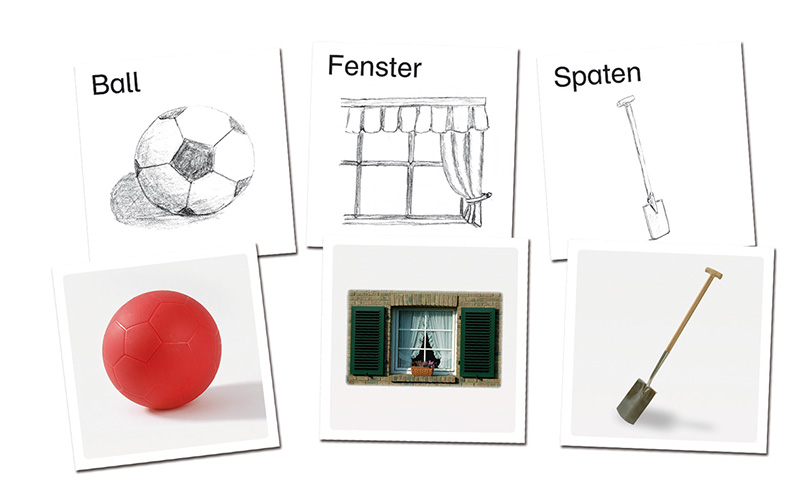 KRAN®Koffer II Haus und Garten, Aphasie-Übungsmaterial