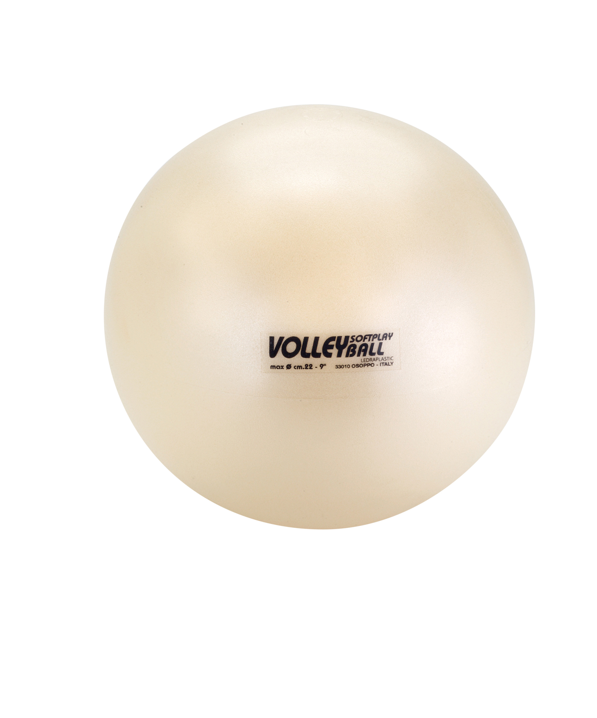 Gymnic Softplay Volleyball 21 cm, 220 gr, weiß